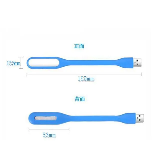 Размер 165*17 5*8 5 мм Красный Портативный USB интерфейс Мини светодиодный