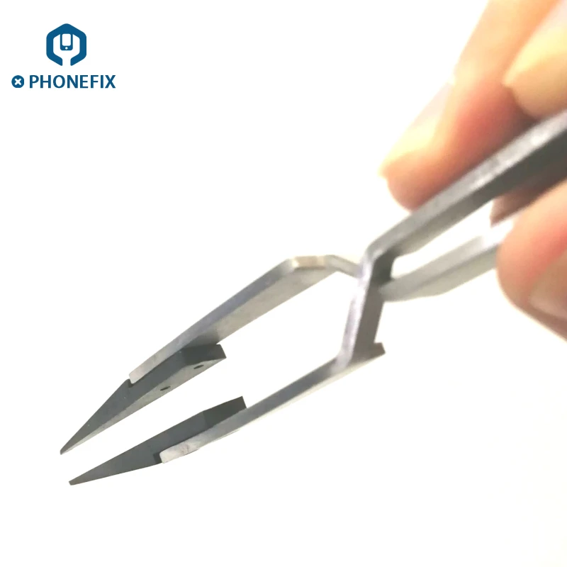 Пинцет PHONEFIX для промышленной электроники антистатический пинцет из нержавеющей