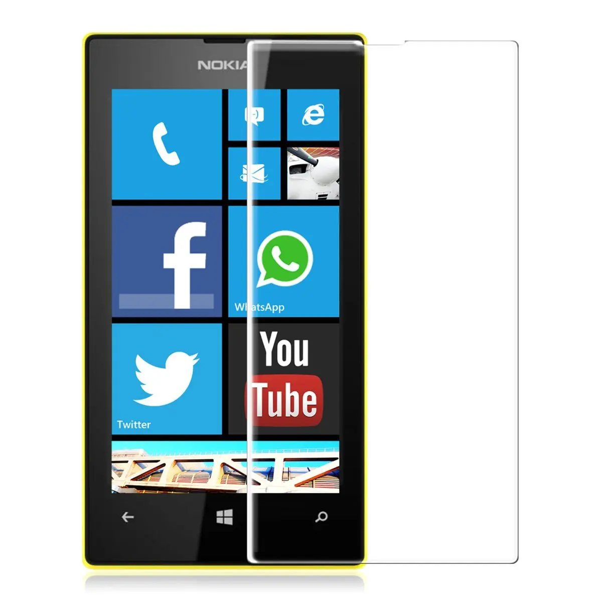10 шт./лот Премиум закаленное Стекло для Nokia Lumia 520 Экран протектор Закаленное