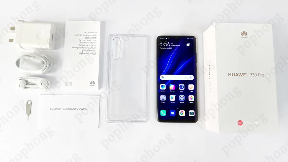 Глобальная Версия Дополнительно huawei P30 Pro мобильный телефон 6,47 ''полный экран OLED Kirin 980 смартфон NFC GPS Android 9,1 5 камер