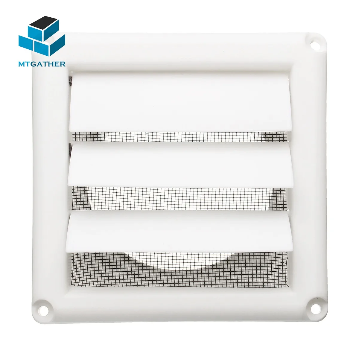 

MTGATHER 5,6 дюйма белая пластиковая вентиляционная решетка с регулируемой крышкой Flyscreen, нагревательные вентиляционные отверстия и вентиляцио...