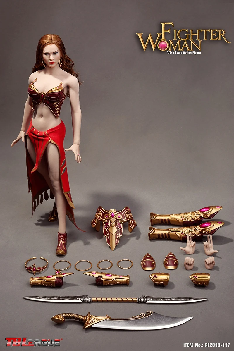 Игрушки TBLeague (PHICEN) бесшовная Женская фигурка воина 1/6 | и хобби
