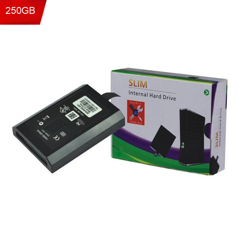 Для Microsoft XBOX 360 Slim/XBOX Slim жесткий диск игровая консоль внутренний 320 ГБ 250 60 120 500