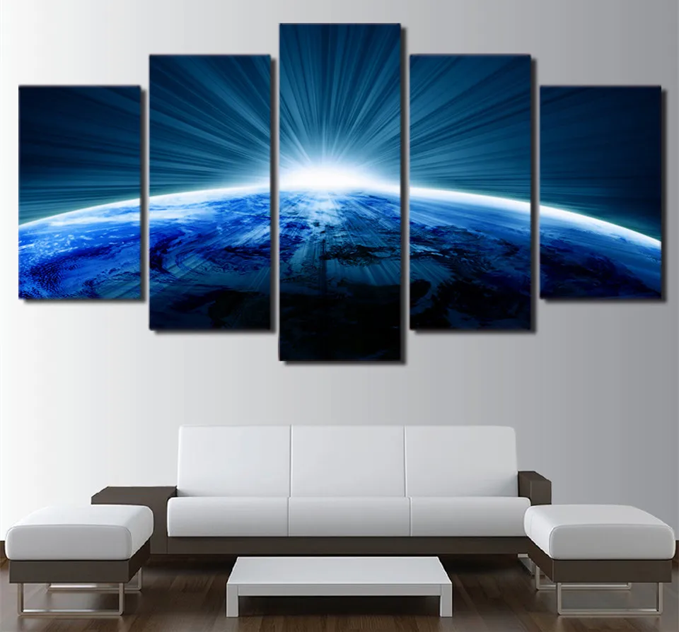 HD с 5 piececanvas стены Книги по искусству живопись каллиграфия Ходячие мертвецы seasonr