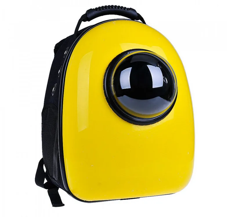 Pet Carrier Путешествий пространство Капсула форме дышащие pet рюкзак PC собака снаружи