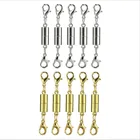 2 шт.лот Магнитная застежка Лобстер, соединители магнитной пряжки для браслета и ожерелья, аксессуары для самостоятельного изготовления