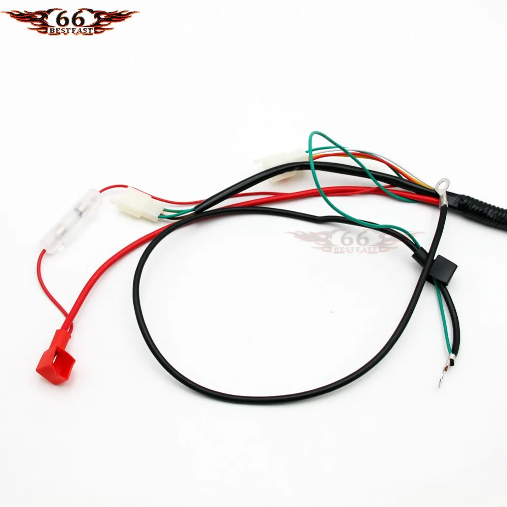 Жгут проводов GY6 Wireloom в сборе для скутера 125 куб. См 150 200 250 китайский Elecric Start Kandi ATV