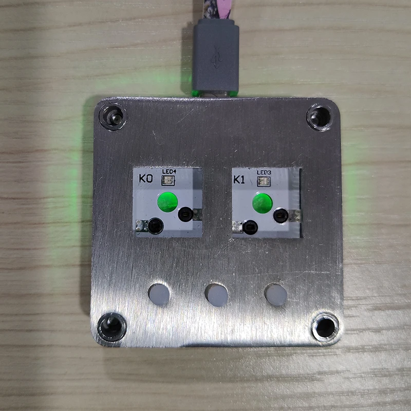 Осу! Механическая мини клавиатура с RGB подсветкой вишневый ящик переключатель