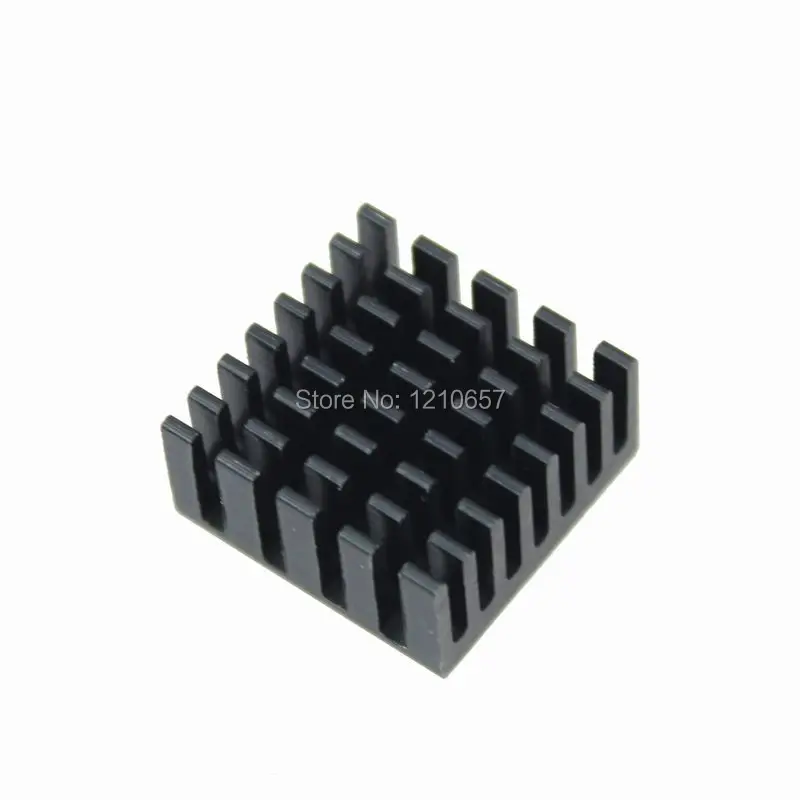10pcs lot Wholesale Black 20 x 10mm Aluminum Heatsink IC Led Chip Heat sinks Cooler | Компьютеры и офис