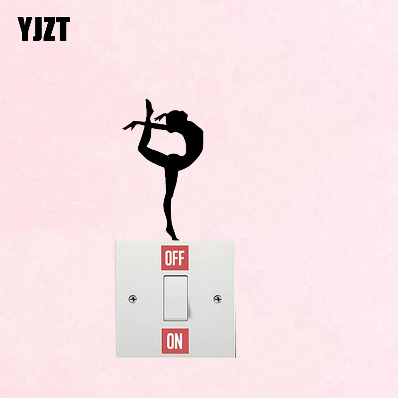 Гимнастическое искусство на выключателе света для спальни/домашнего декора
