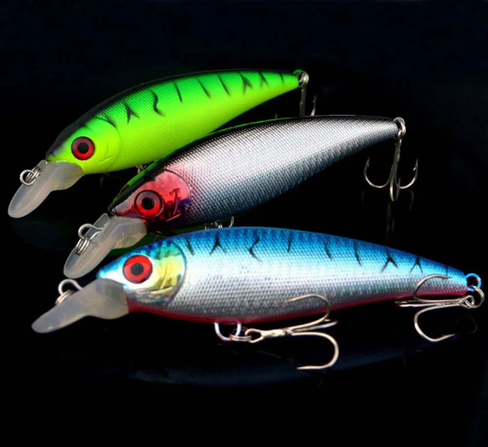 

3PCS Fishing Fish big Minnow lure hook baits 14cm/35g