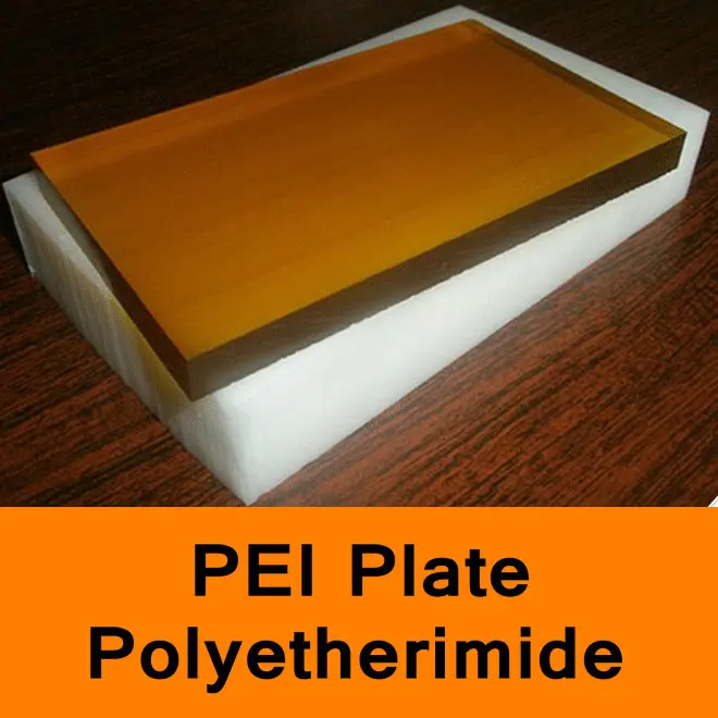 Пластина PEI polytherimide лист янтарного цвета Электростатическая защита не требующая