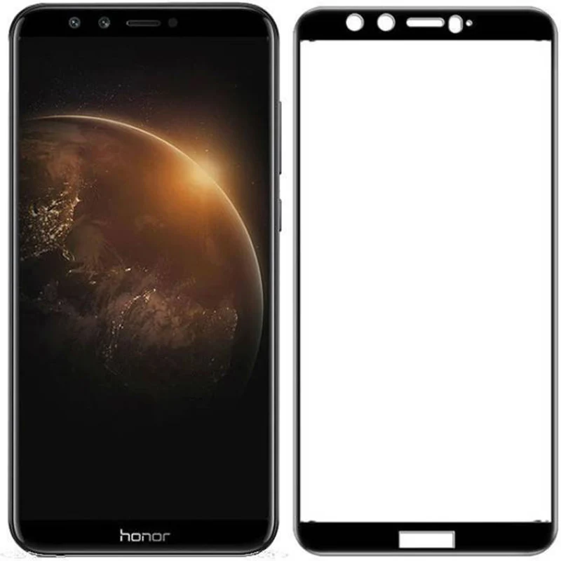 5D полное клеевое стекло на honor 9 lite light для Huawei honer Защитная пленка экрана