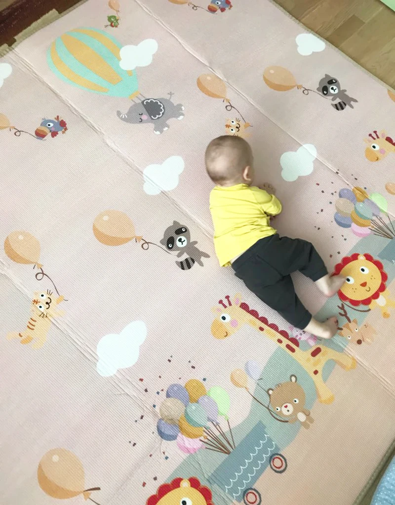 Детский игровой коврик, Толстый водонепроницаемый игровой коврик для детской комнаты, детский коврик, противоскользящий развивающий коврик, коврик для спортзала, детские игрушки