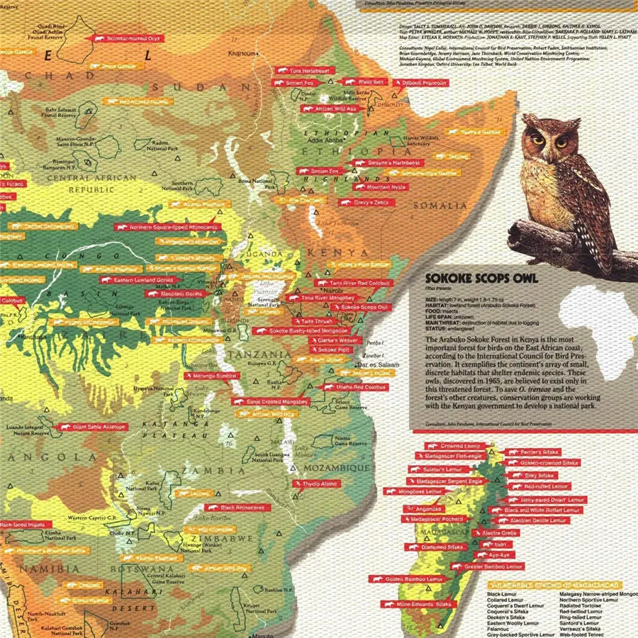 National Geographic Africa ретро Картина на холсте винтажный принт плакат настенная наклейка
