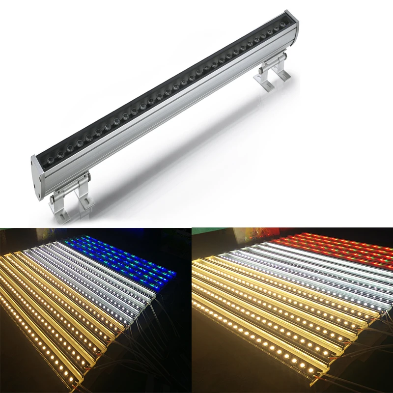 

CE RoHs Stage Light Color Changing Waterproof IP65 36W RGB DMX Dimmable DC24V Led Wall Washer Light For Hotel Outdoor Decoration