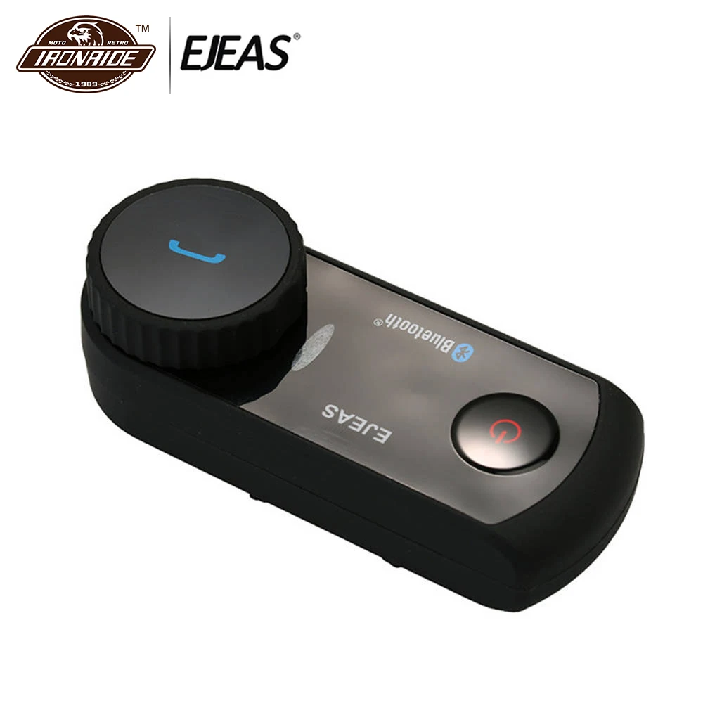 EJEAS 1200 м Bluetooth мотоцикл домофон водонепроницаемый беспроводной гарнитура 4