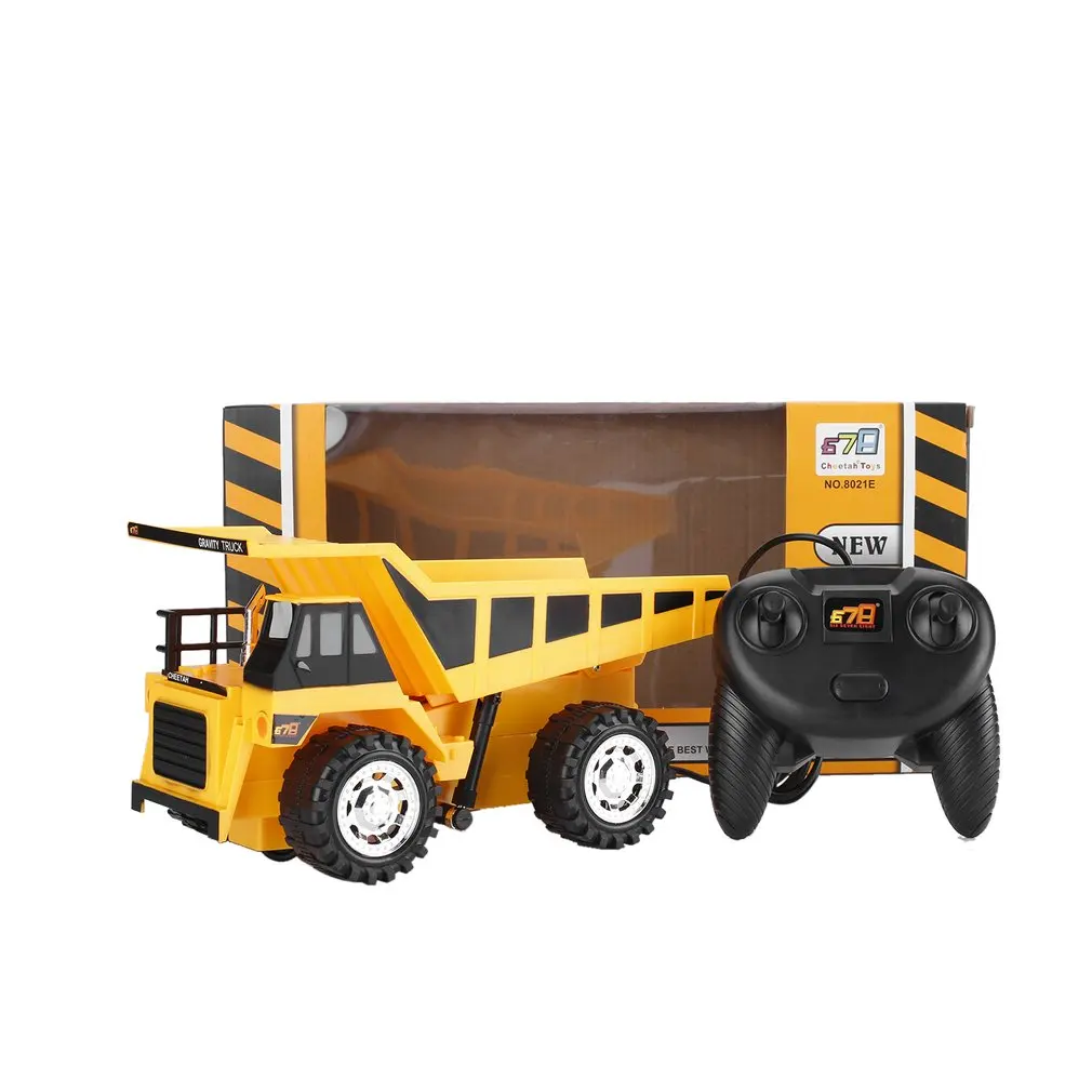 RC 4 колеса инженерные автомобиль игрушка модель провода управление Дошкольное