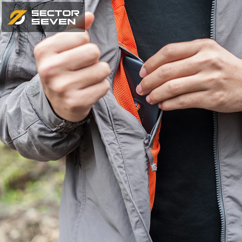 Ветрозащитная куртка Sector Seven Cordura легкая из мягкого материала Всесезонная