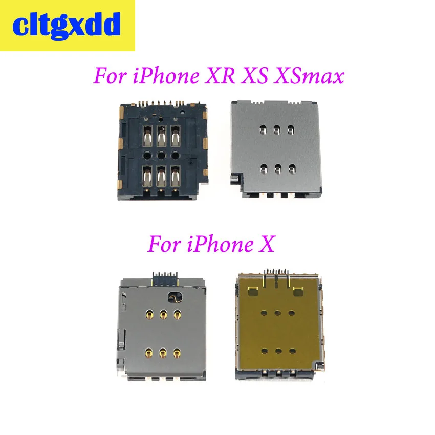 Адаптер для считывания SIM карт cltgxdd iPhone X XR XS XSMax разъем карты запасные