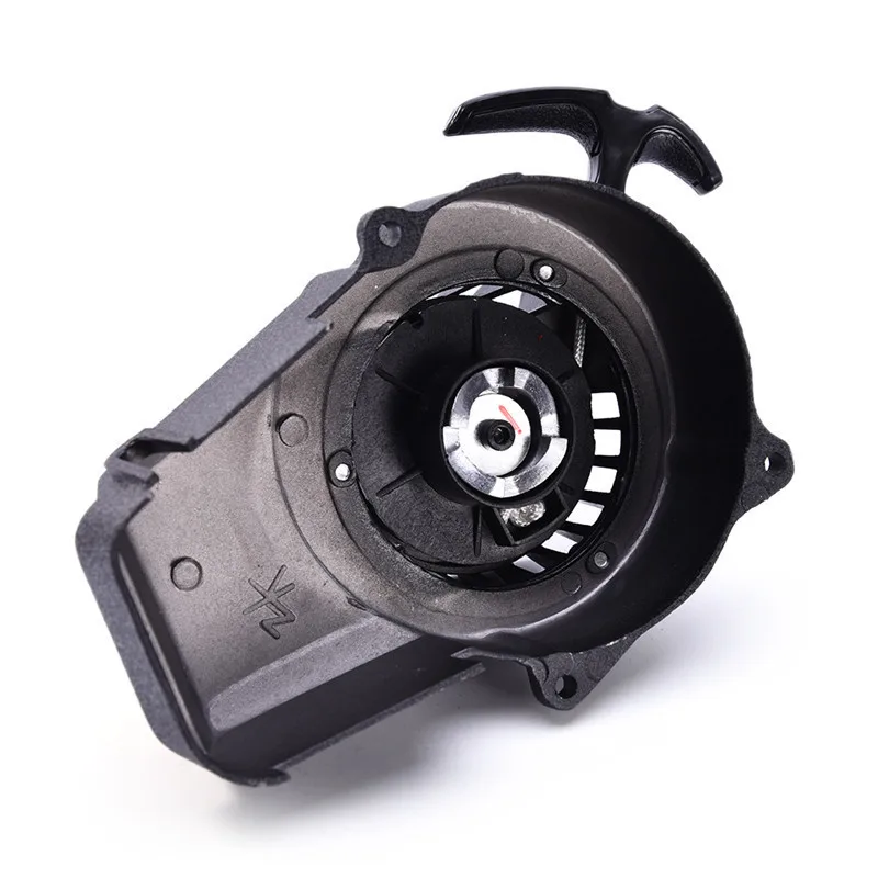 Алюминиевый Карманный 2-тактный стартер для мини-велосипеда мотокросса 47cc 48cc 49cc