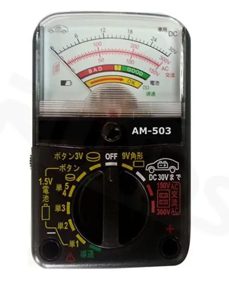 Универсальный тестер модели 503 для проверки аккумуляторов в AA AAA 9V 6F22 розничная и