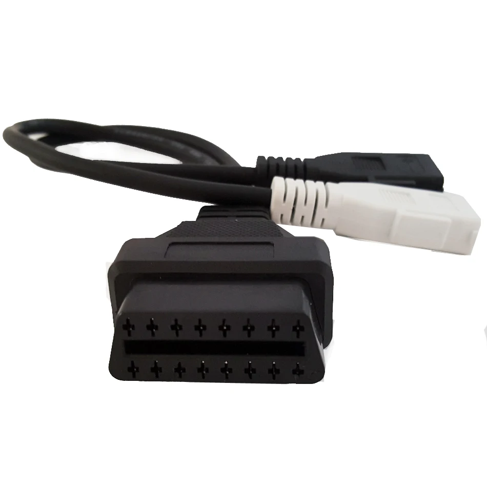 VA-G кабеля COM VAG 2x2 до 16 Pin гнездовой разъем адаптера OBD 2 OBDII кабель M172 адаптер |