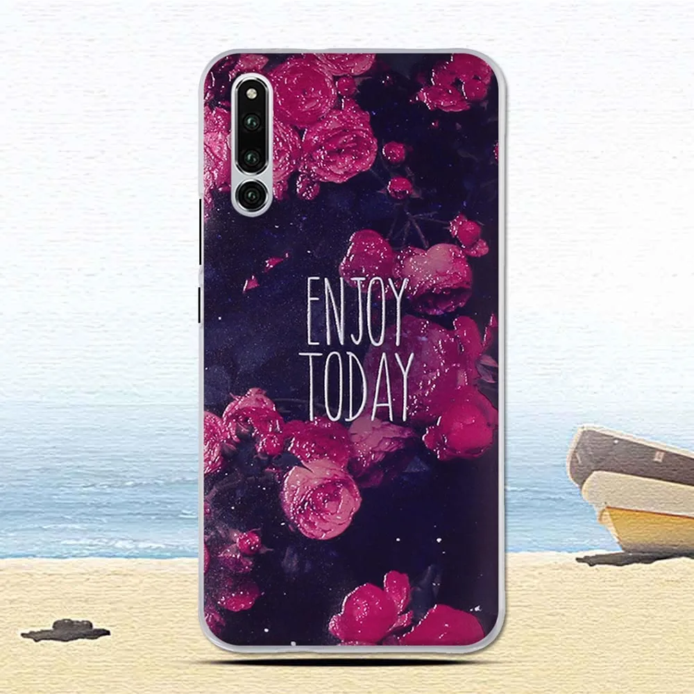 Чехол для Huawei Honor Magic 2 мягкий силиконовый чехол телефона с 3D рисунком задняя