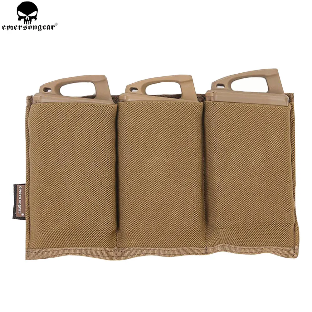 Сумка EMERSONGEAR Triple M4 Mag тактическая сумка с системой быстрой перезарядки