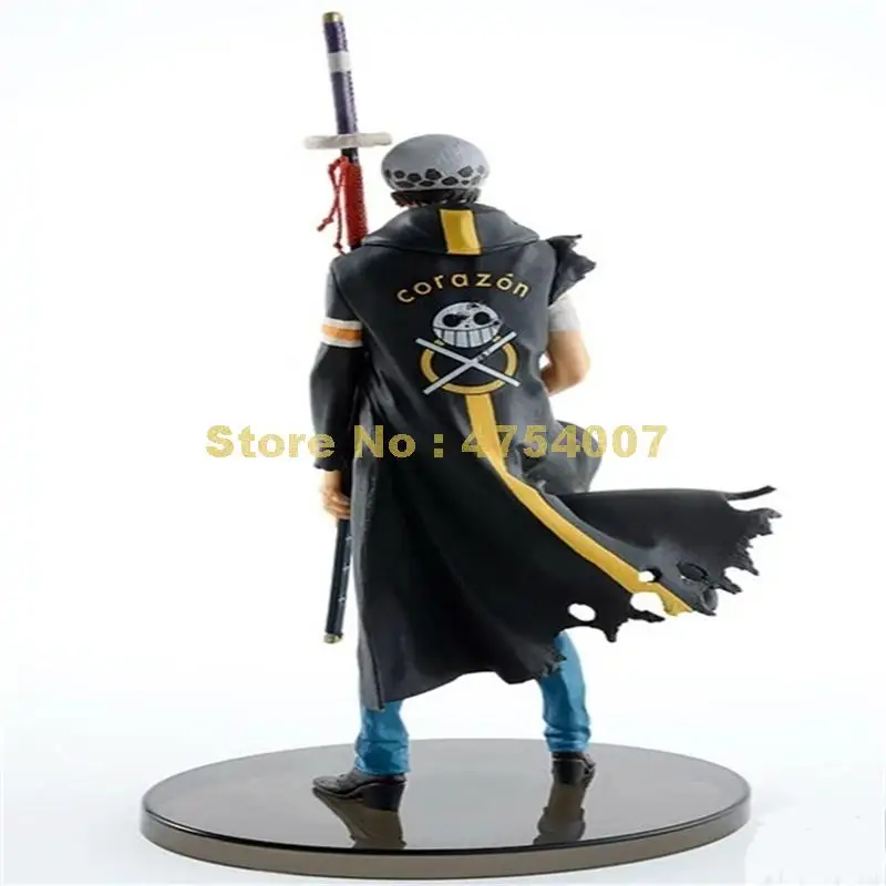 Аниме one piece top of king v.6 battle war damage trafalgar law ПВХ фигурка Коллекционная модель 19 см игрушка