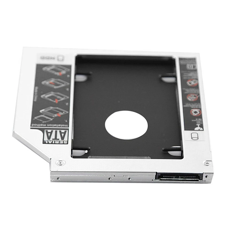 12 7/9 5 мм/9 мм алюминиевый жесткий диск Bay Универсальный Ssd Hd SATA HDD Caddy Adapter для Cd