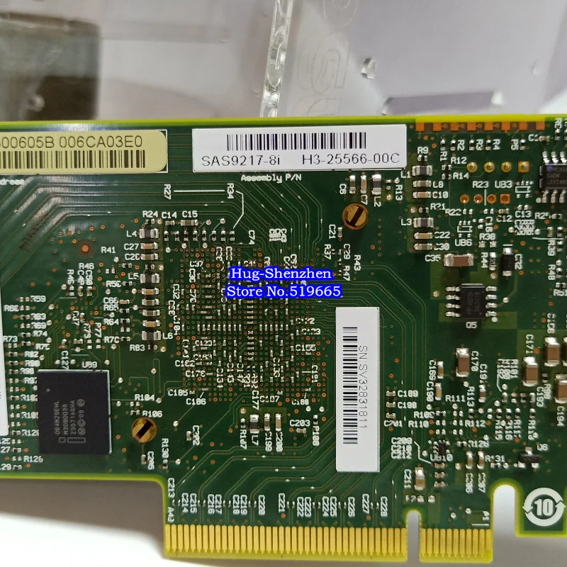 Высокое качество LSI SAS 9217 8i 9207 HBA SFF8087 Mini HD 6 ГБ PCI E 3 0 X8 контроллер RAID