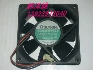 Хорошее качество Тайвань для SUNON 8025 24V 8CM DC конвертер охлаждающий вентилятор