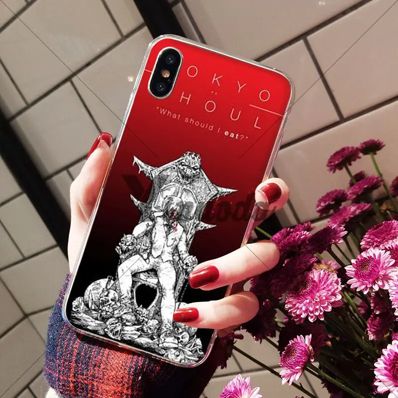 Японский аниме Токийский Гуль Япония DIY печать рисунок чехол для телефона