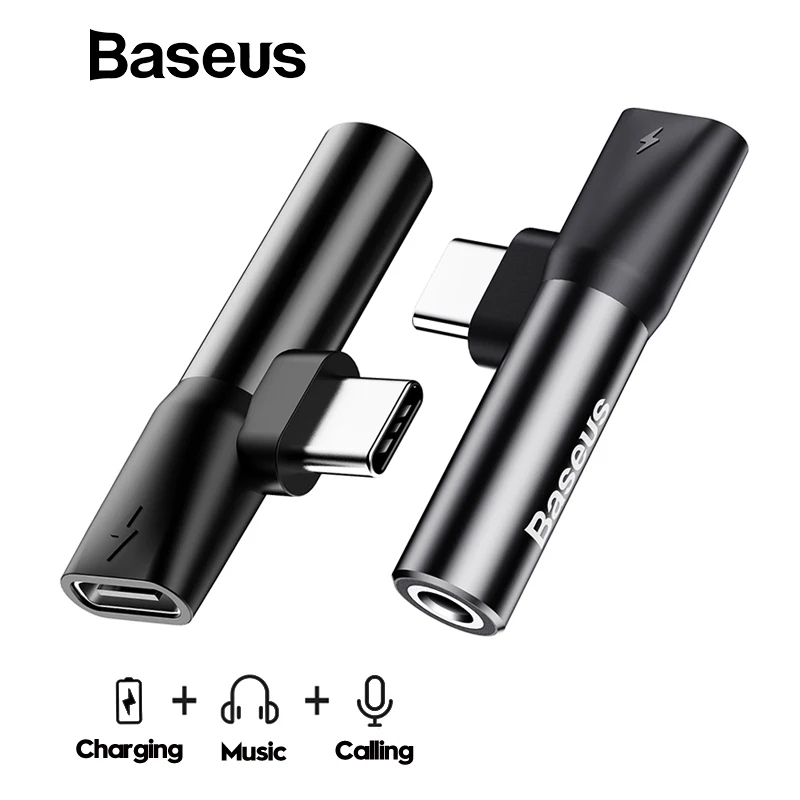 Адаптер для наушников Baseus с Usb C на 3 5 мм со штекером Aux|Переходники и адаптеры| |