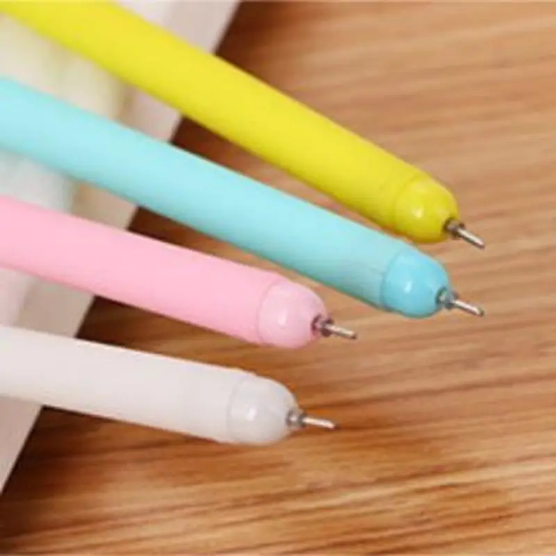 1 шт. Камера гелевая ручка Симпатичные стационарный 0 38 мм студент каваи ручки