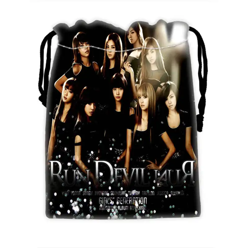 LUQI Пользовательские Девочек Поколения drawstring сумки для мобильных телефонов