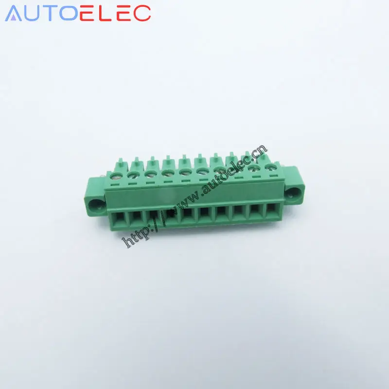 20 шт./лот Шаг 3,81 мм 10P PCB клеммные блоки с винтовым замком 1829413 1827787 вместо phoenix для PLC GuardLogix контроллер