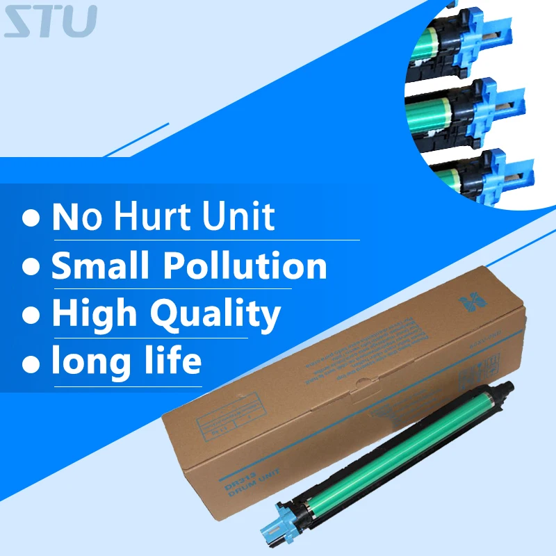 DR313 C/M/Y/K новая совместимая C308 барабанная установка для Konica Minolta блок изображений