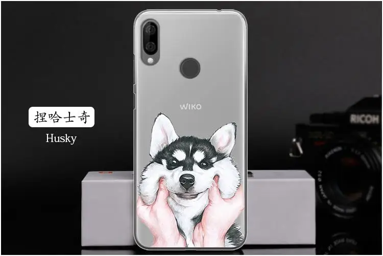 Задняя крышка для телефона Wiko View 3 Lite 6,09-дюймовый Стильный дизайнерский чехол для телефона разноцветный окрашенный мягкий чехол для телефона