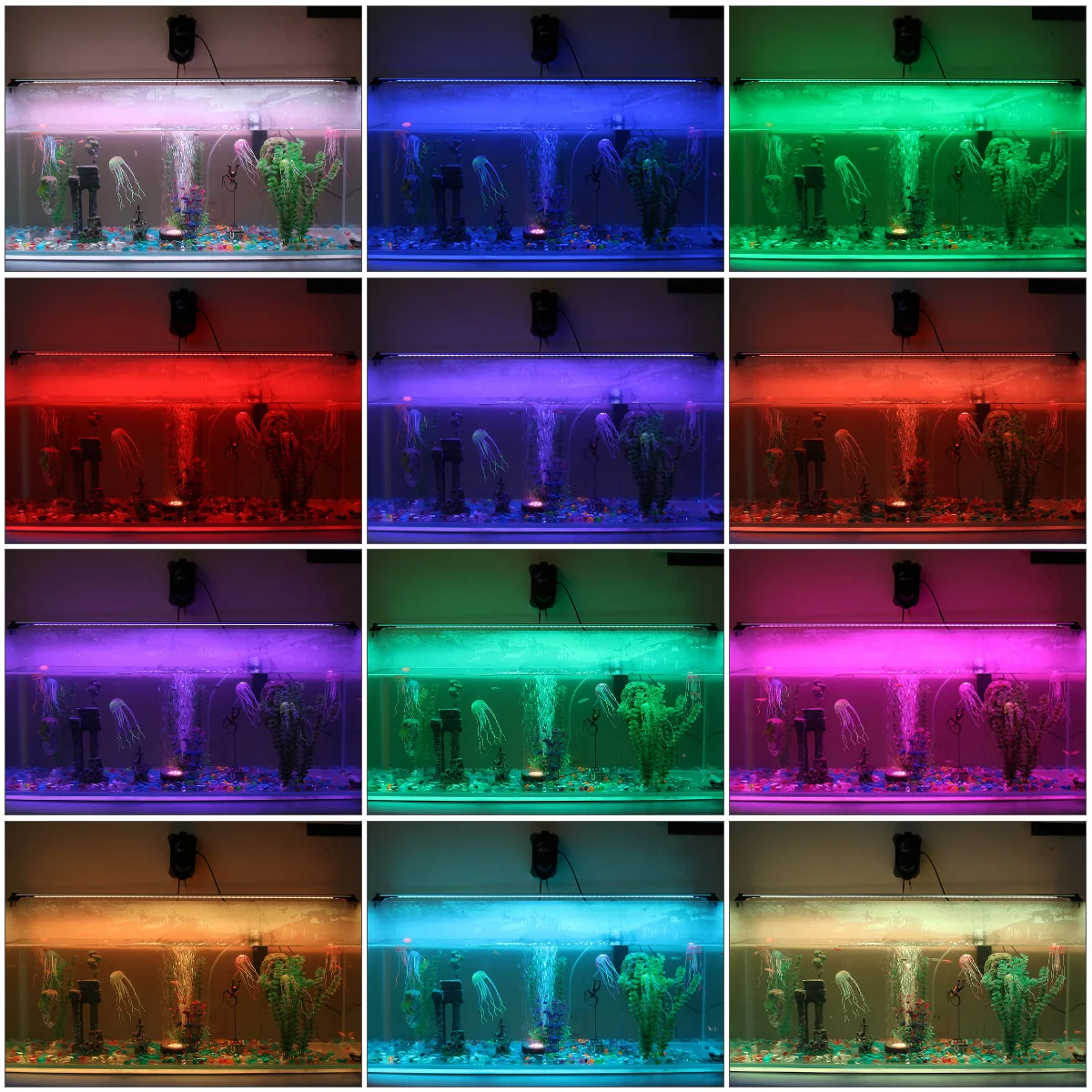 Штепсельная Вилка для аквариума светодиодная осветительная лампа 8 Вт 10 13 15 RGB с