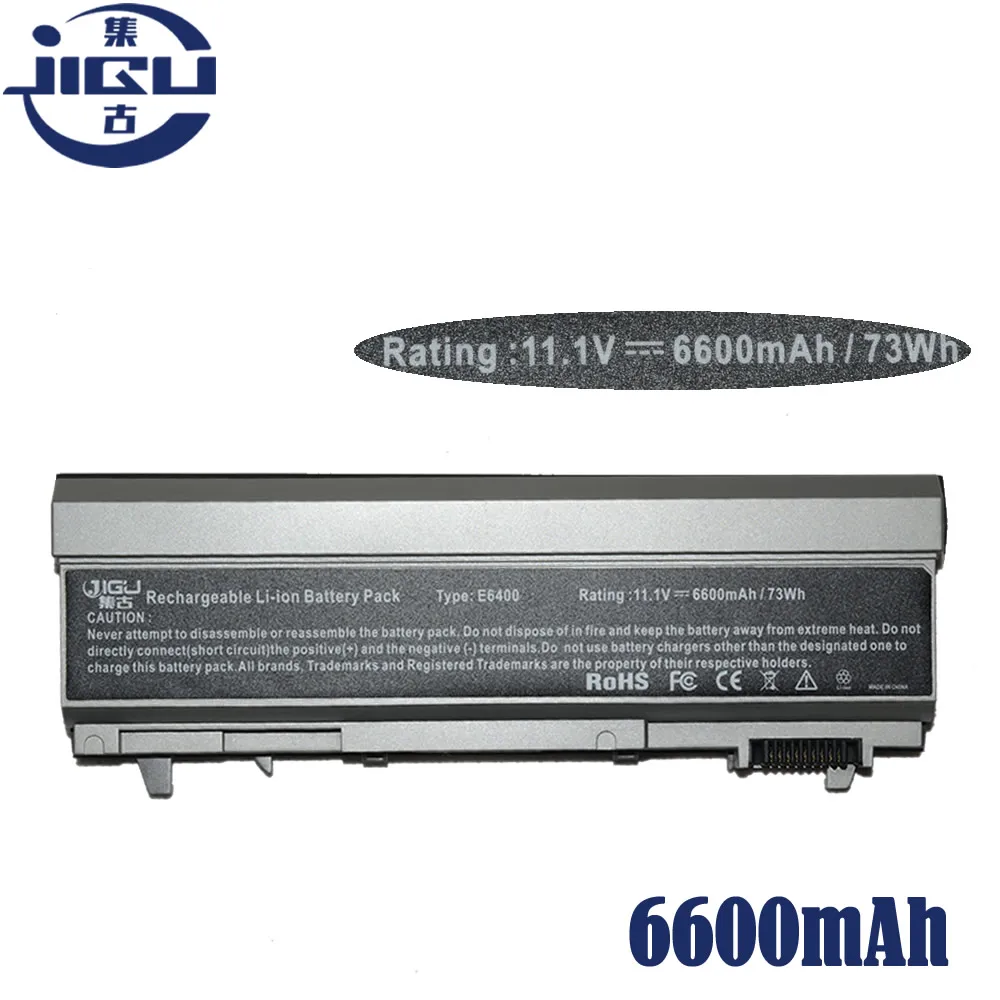 Аккумулятор JIGU для ноутбука Dell Latitude E6400 M2400 E6510 1M215 312 0215 E6500 M4400 0749 M6400 M6500 M4500 E6410 9