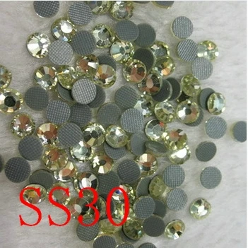 Акции! Стразы jonquil SS30, 288, шт./пакет, DMC, с плоской задней поверхностью, машинная резка, глажка, для одежды, обуви, хрустальные камни