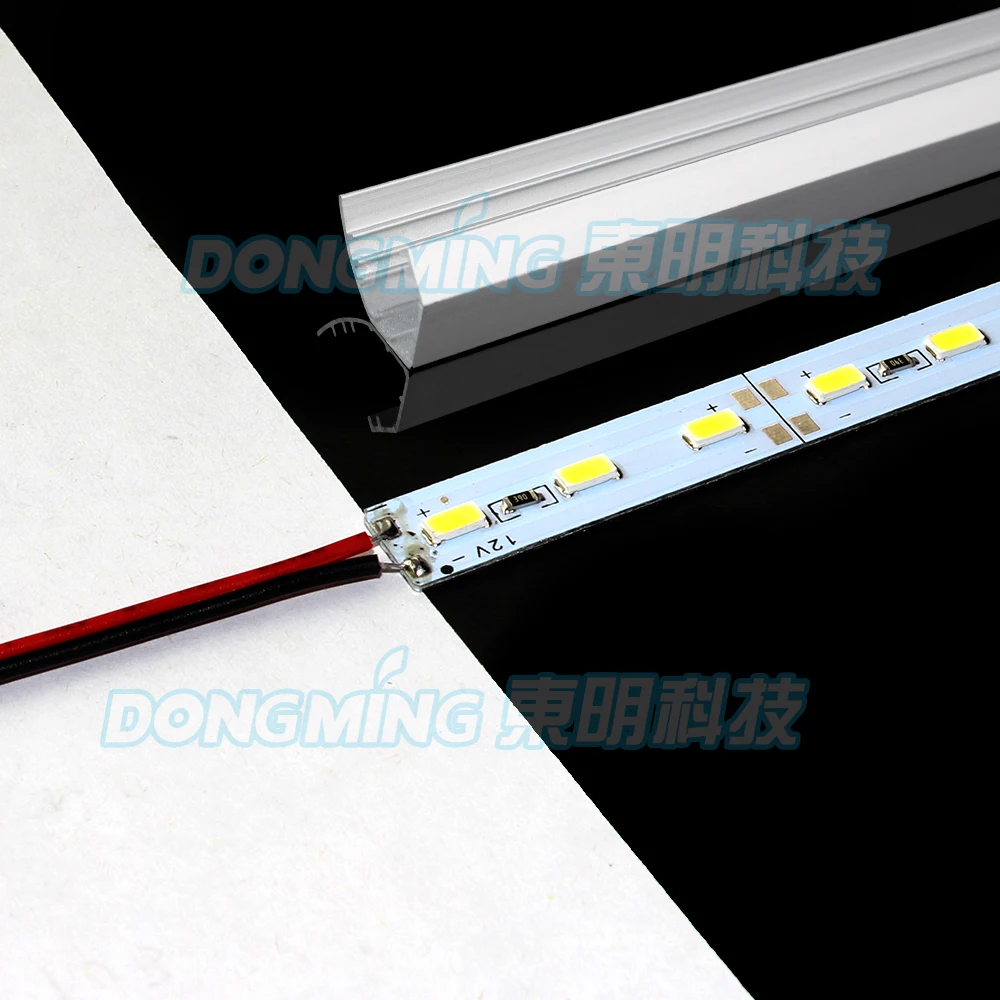 Светодиодная панель с алюминиевым профилем 5630 SMD 20 шт./лот 12 В постоянного тока 36