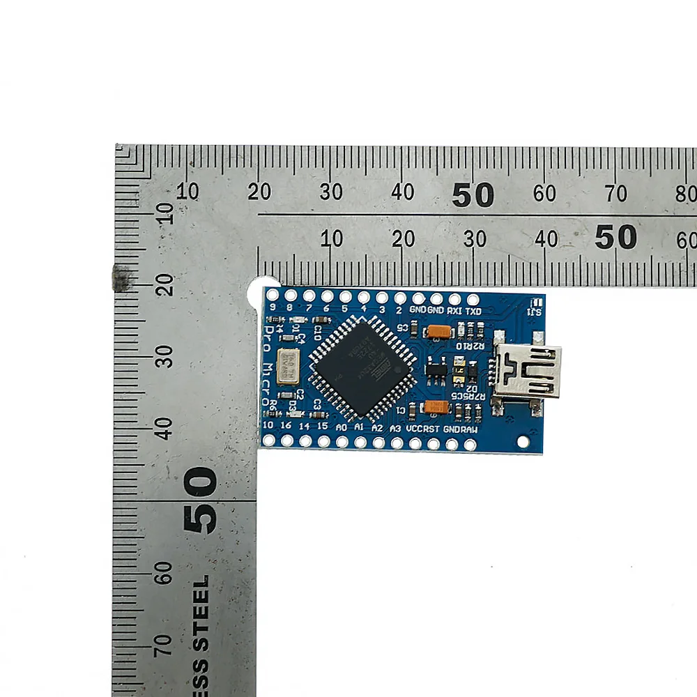 Плата модуля Pro Mini ATmega32U4 5V 16MHz с 2 рядным pin pro micro для Arduino|Программируемые игрушки| |