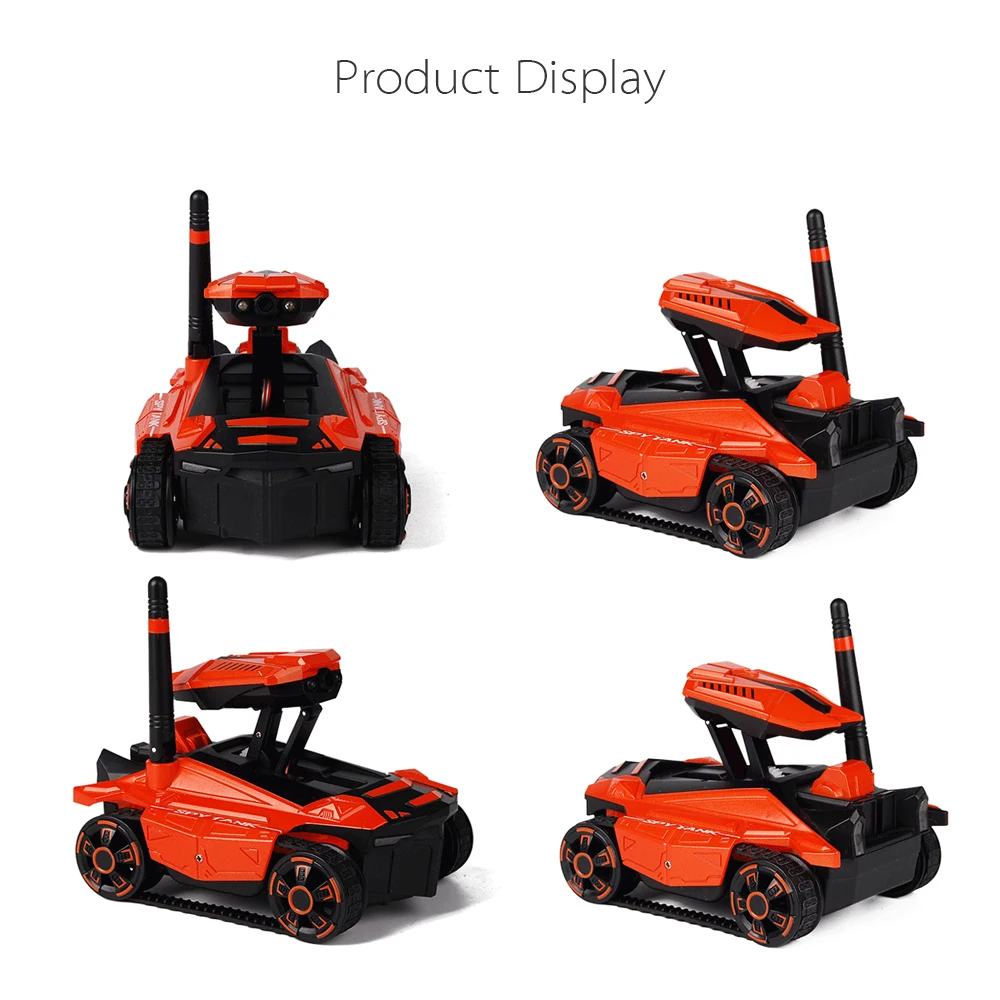 ATTOP YD 211 Wifi FPV 0.3MP камера RC робот танк телефон приложение дистанционное управление