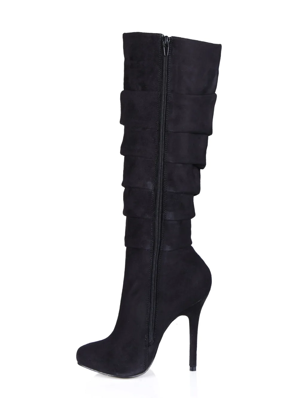 2018 bota feminina специальное предложение зимние шпильки 0-3 см молния Ботинки botas mujer из PU