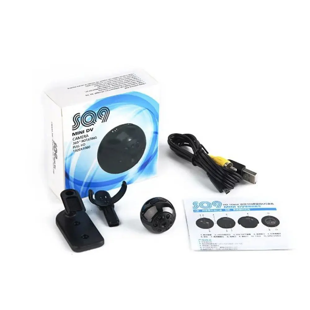 Оригинальный SQ9 PK SQ11 SQ8 мини Камера 1080 P HD обнаружения движения Micro Цифровая