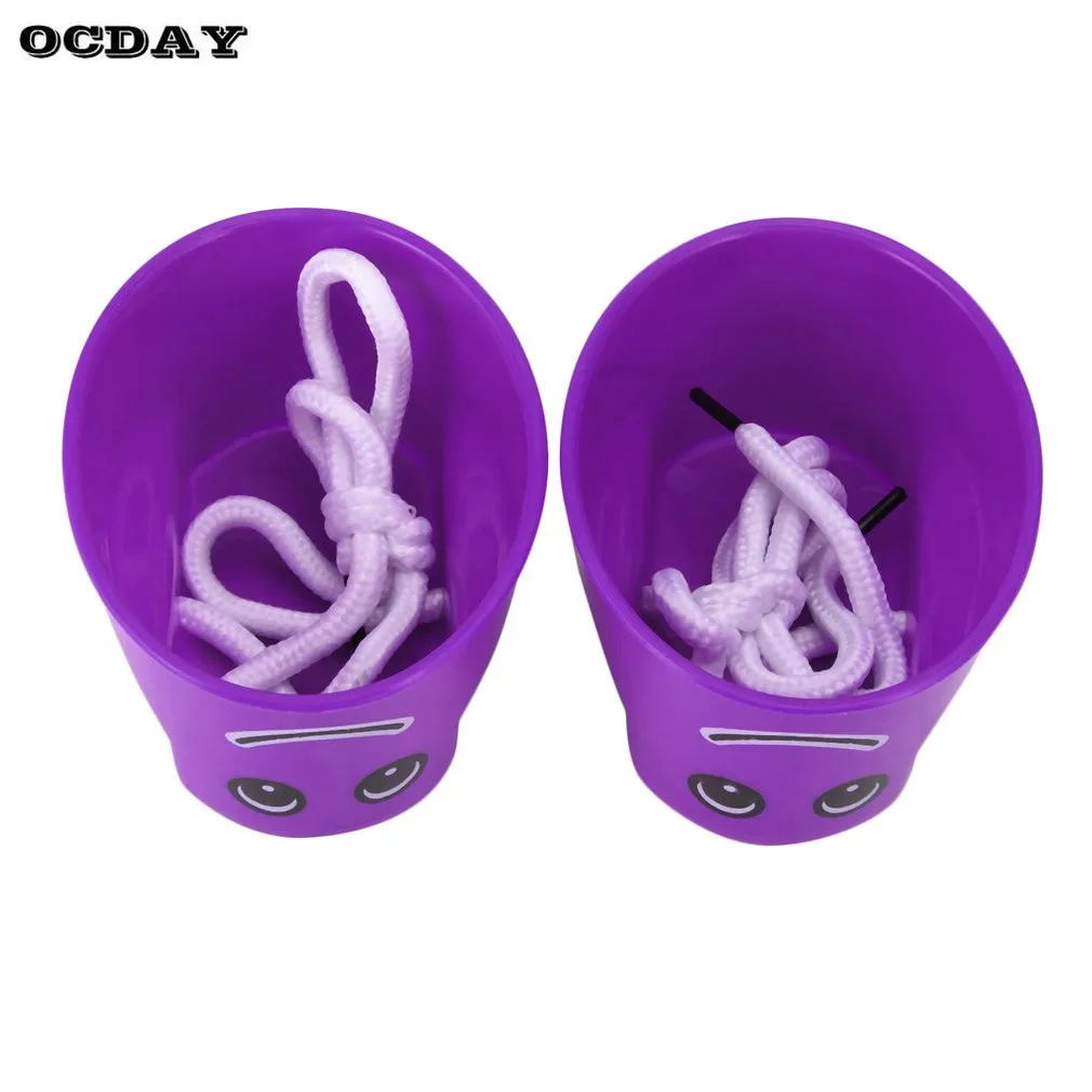 1 шт OCDAY 7 цветов Walk Stilt Jump Toy пластик Smile Face Pattern Детская уличная забавная Спортивная