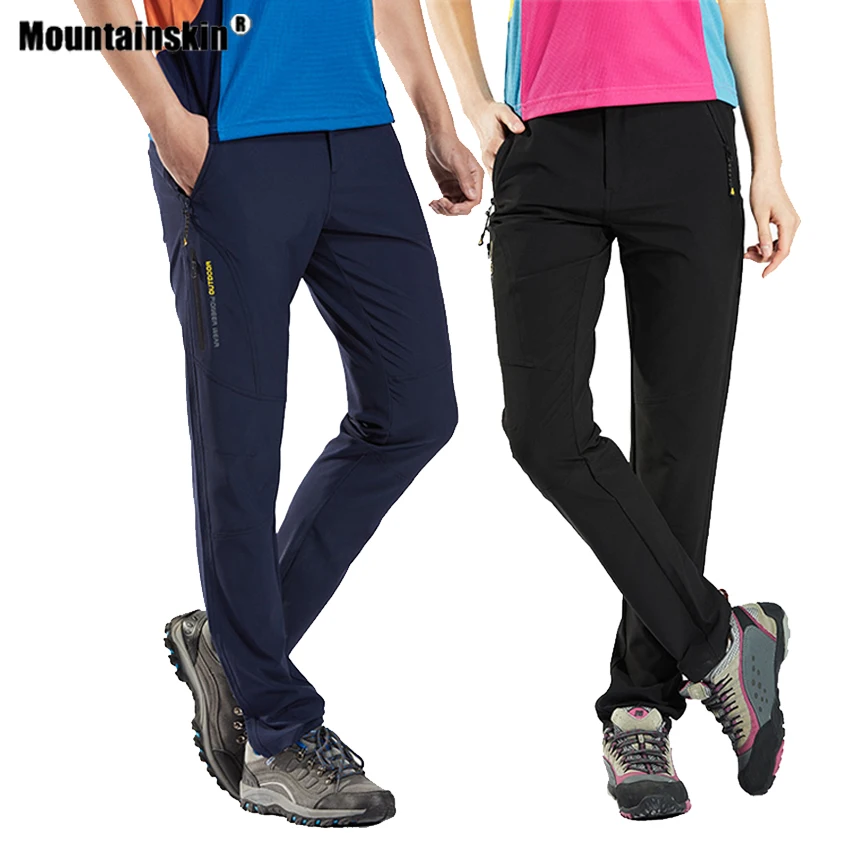 Мужские Женские летние походные дышащие тонкие брюки быстросохнущие спортивные